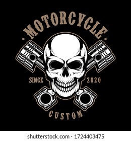 Motorcycle Badges Vector Vector That Detailed Stock Vector (Royalty ...