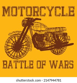 MOTORCYCLE BATTLE OF WARS VECTOR