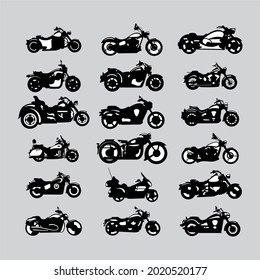 Motocicleta Big Bike Chopper Set 18 