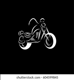 Motorcycle bike logo