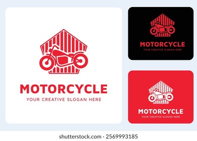 Motorcycle bike Logo Design Template