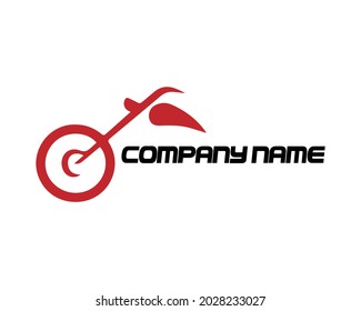 Motorcycle and bike logo vector illustration editable automotive logo and icon design.