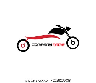 Motorcycle and bike logo vector illustration editable automotive logo and icon design.