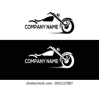 Motorcycle and bike logo vector illustration editable automotive logo design.	