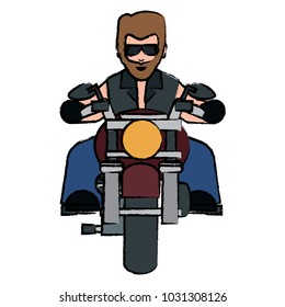 Motorcycle biker design