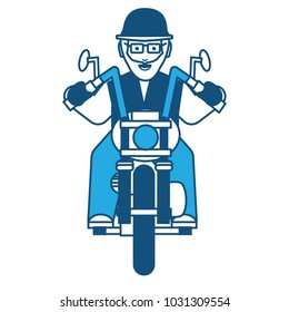 Motorcycle biker design
