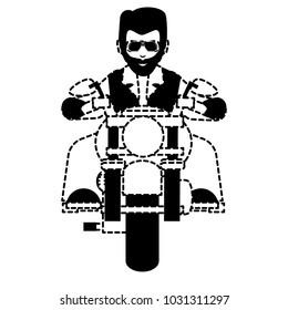 Motorcycle biker design