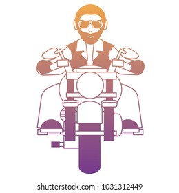Motorcycle biker design