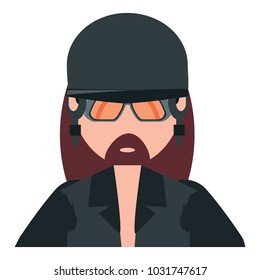 Motorcycle biker design