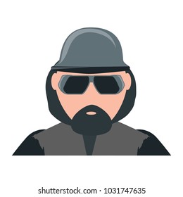 Motorcycle biker design