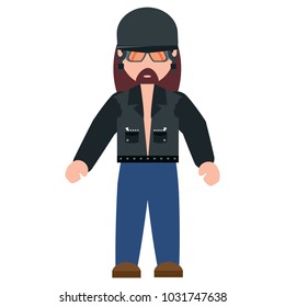 Motorcycle biker design