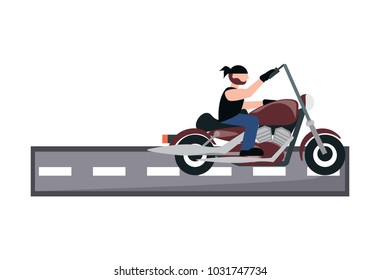 Motorcycle biker design