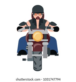 Motorcycle biker design