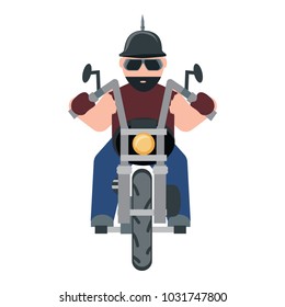 Motorcycle biker design