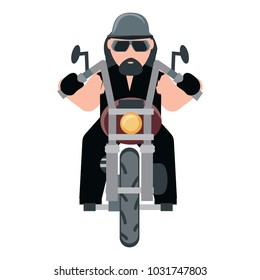 Motorcycle biker design