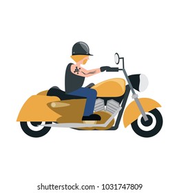 Motorcycle biker design