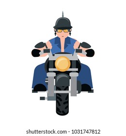 Motorcycle biker design