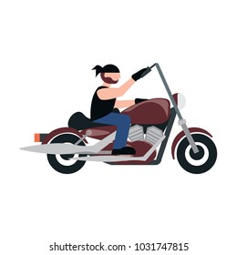 Motorcycle biker design