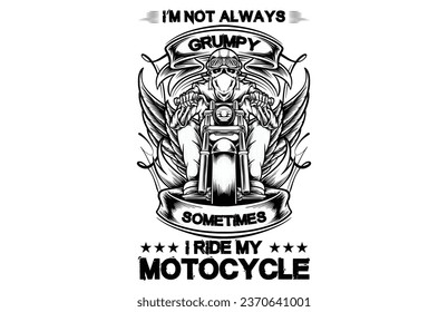 Motorcycle Biker fashion Typography, t-shirt apparel stamp, sticker emblem, typography print, fabric cloth. Gothic Calligraphy. California Hipster retro badge. Vector