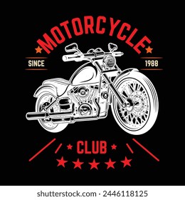 Motorcycle Biker fashion Typography, t-shirt apparel stamp, sticker emblem, typography print, fabric cloth. Gothic Calligraphy. California Hipster retro badge. vintage racing  club  Vector  design 
