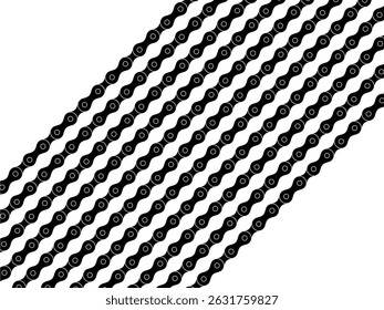 Motifs cadeia padrão, pode usar para decoração, Ornata, Fundo, papel de parede, tampa, têxtil, tapete, envoltório, impressão, etc. Ilustração de vetor
