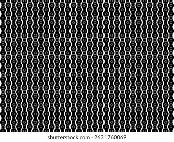 Motifs cadeia padrão, pode usar para decoração, Ornata, Fundo, papel de parede, tampa, têxtil, tapete, envoltório, impressão, etc. Ilustração de vetor
