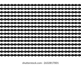 Motorcycle Chain Motifs Pattern, can use for Decoration, Ornate, Background, Wallpaper, Cover, Textile, Carpet, Wrapping, Print, ect. Vector Illustration