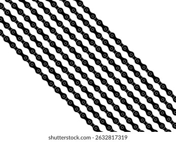 Motifs cadeia padrão, pode usar para decoração, Ornata, Fundo, papel de parede, tampa, têxtil, tapete, envoltório, impressão, etc. Ilustração de vetor