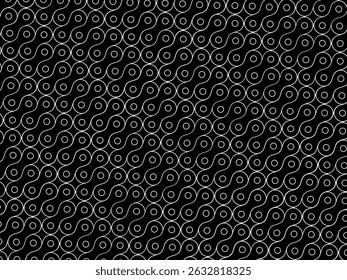 Motorcycle Chain Motifs Pattern, can use for Decoration, Ornate, Background, Wallpaper, Cover, Textile, Carpet, Wrapping, Print, ect. Vector Illustration
