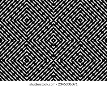 Motivos de la cadena de motocicletas Patrón de decoración, ordenado, fondo, tapiz, cubierta, textil, alfombra, envuelto, impresión, etc. Ilustración vectorial