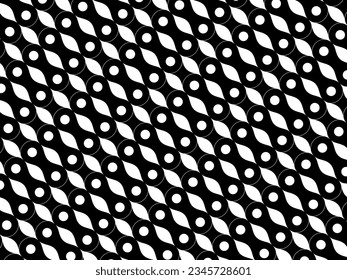 Motorcycle Chain Motifs Pattern for Decoration, Ornate, Background, Wallpaper, Cover, Textile, Carpet, Wrapping, Print, ect. Vector Illustration