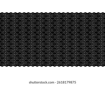 Motorcycle Chain Motifs Pattern for Decoration, Ornate, Background, Wallpaper, Cover, Textile, Carpet, Wrapping, Print, ect. Vector Illustration