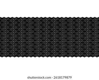 Motorcycle Chain Motifs Pattern for Decoration, Ornate, Background, Wallpaper, Cover, Textile, Carpet, Wrapping, Print, ect. Vector Illustration