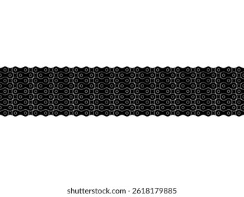 Motorcycle Chain Motifs Pattern for Decoration, Ornate, Background, Wallpaper, Cover, Textile, Carpet, Wrapping, Print, ect. Vector Illustration