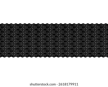 Motorcycle Chain Motifs Pattern for Decoration, Ornate, Background, Wallpaper, Cover, Textile, Carpet, Wrapping, Print, ect. Vector Illustration