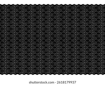 Motorcycle Chain Motifs Pattern for Decoration, Ornate, Background, Wallpaper, Cover, Textile, Carpet, Wrapping, Print, ect. Vector Illustration