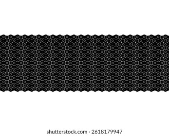 Motorcycle Chain Motifs Pattern for Decoration, Ornate, Background, Wallpaper, Cover, Textile, Carpet, Wrapping, Print, ect. Vector Illustration