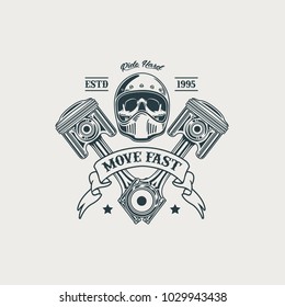 Motorcycle Club Illustration