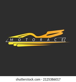 Logo-Vorlage für Motorrad-Community. geeignet für die Automobilmarke.