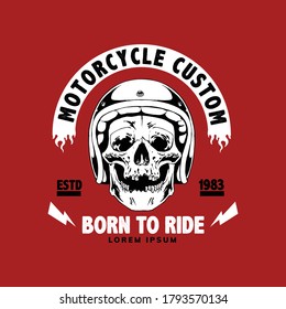 motorcycle concept design for mascot