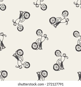 motorcycle doodle