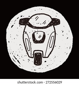motorcycle doodle