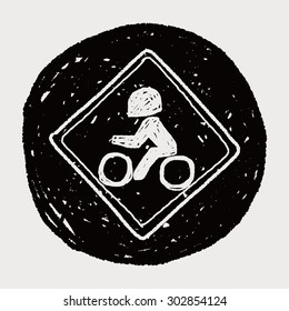 motorcycle doodle