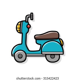 motorcycle doodle
