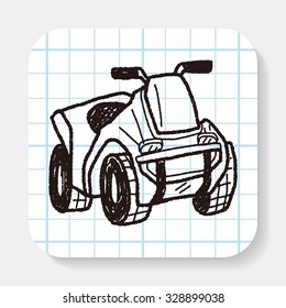 motorcycle doodle