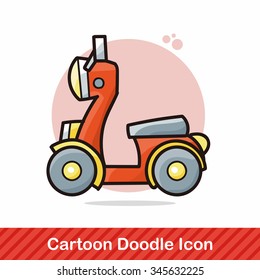motorcycle doodle