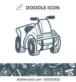 motorcycle doodle