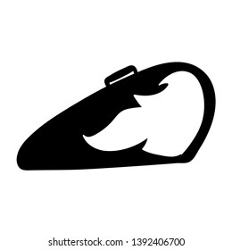 Motorcycle gas tank doodle vector