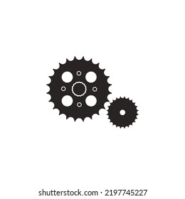icono de la motocicleta. diseño de logotipo de ilustración vectorial