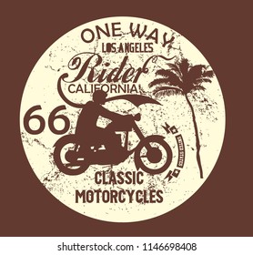 motorcycle graphic design vector art